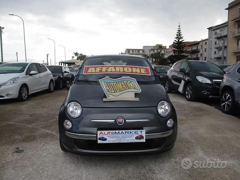 Usata Fiat 500 Lounge 69 CV (50 kW) 2014 Grigio Berlina