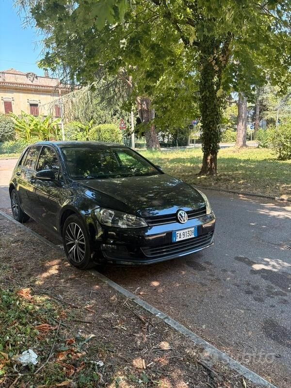 Usata VW Golf VII 115 CV (84 kW) 2015 Nero Berlina