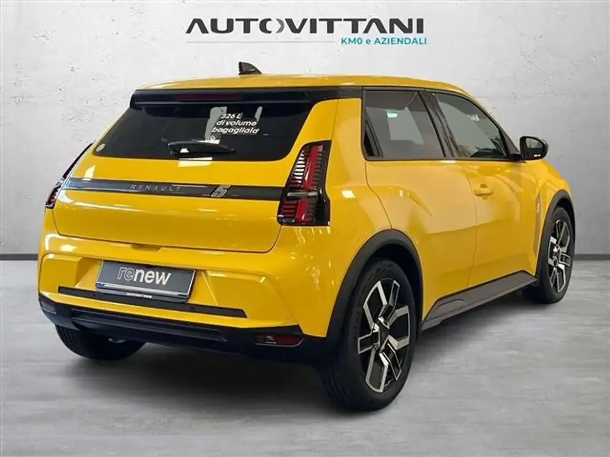 Nuova Renault 5 E-Tech Urban 77 kW (106 CV) 2025 Giallo Berlina