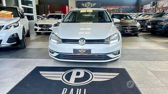 Usata VW Golf VII Highline 150 CV (110 kW) 2018 Bianco Station wagon