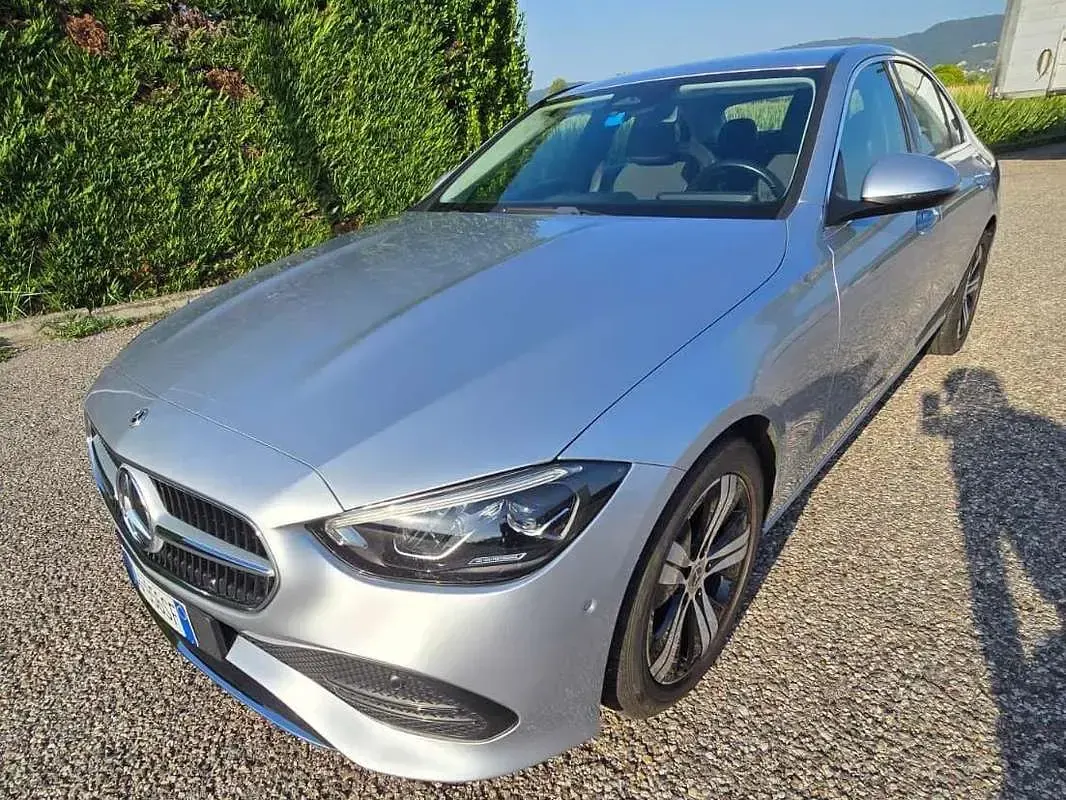 Usata Mercedes C200 163 CV (119 kW) 2022 Argento Berlina