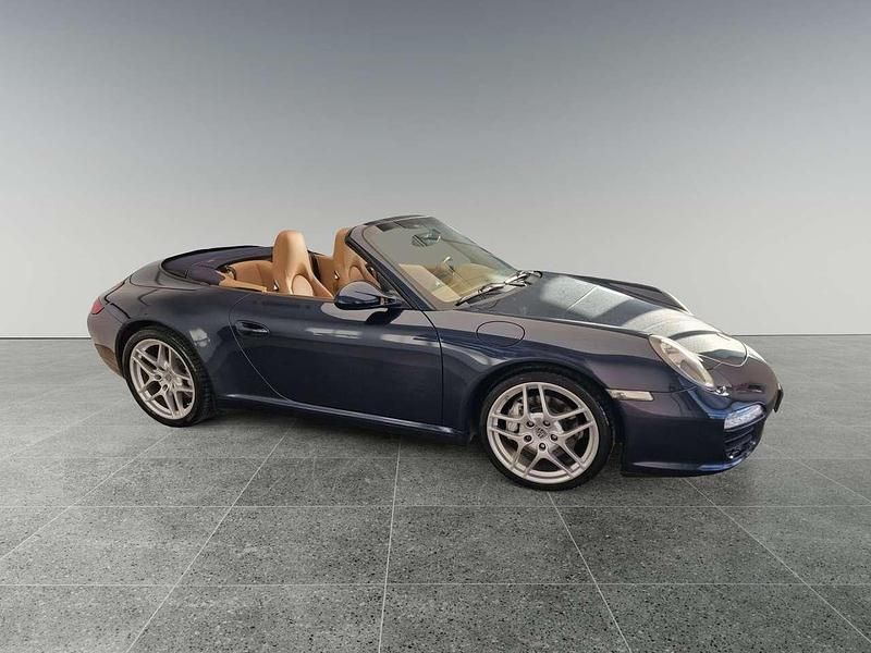 Usata Porsche 911 Carrera Cabriolet 370 CV (272 kW) 2010 Blu/azzurro Cabrio