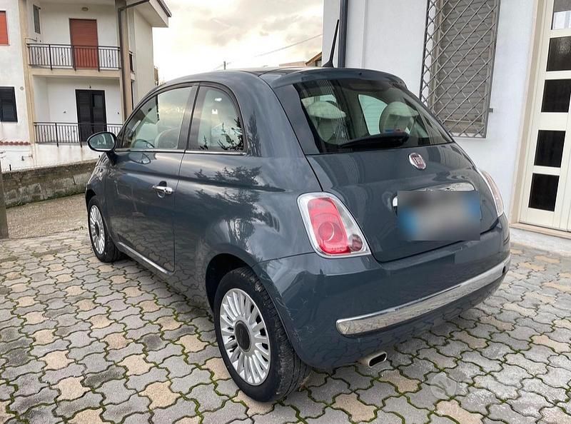 Usata Fiat 500 Lounge 95 CV (69 kW) 2012 Grigio Utilitaria