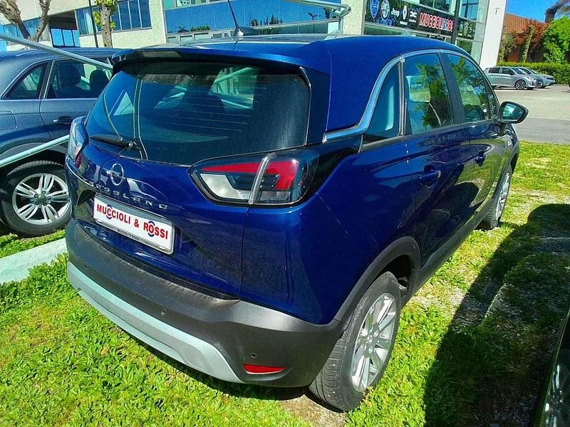 Usata Opel Crossland X Elegance 110 CV (80 kW) 2021 Blu/azzurro SUV