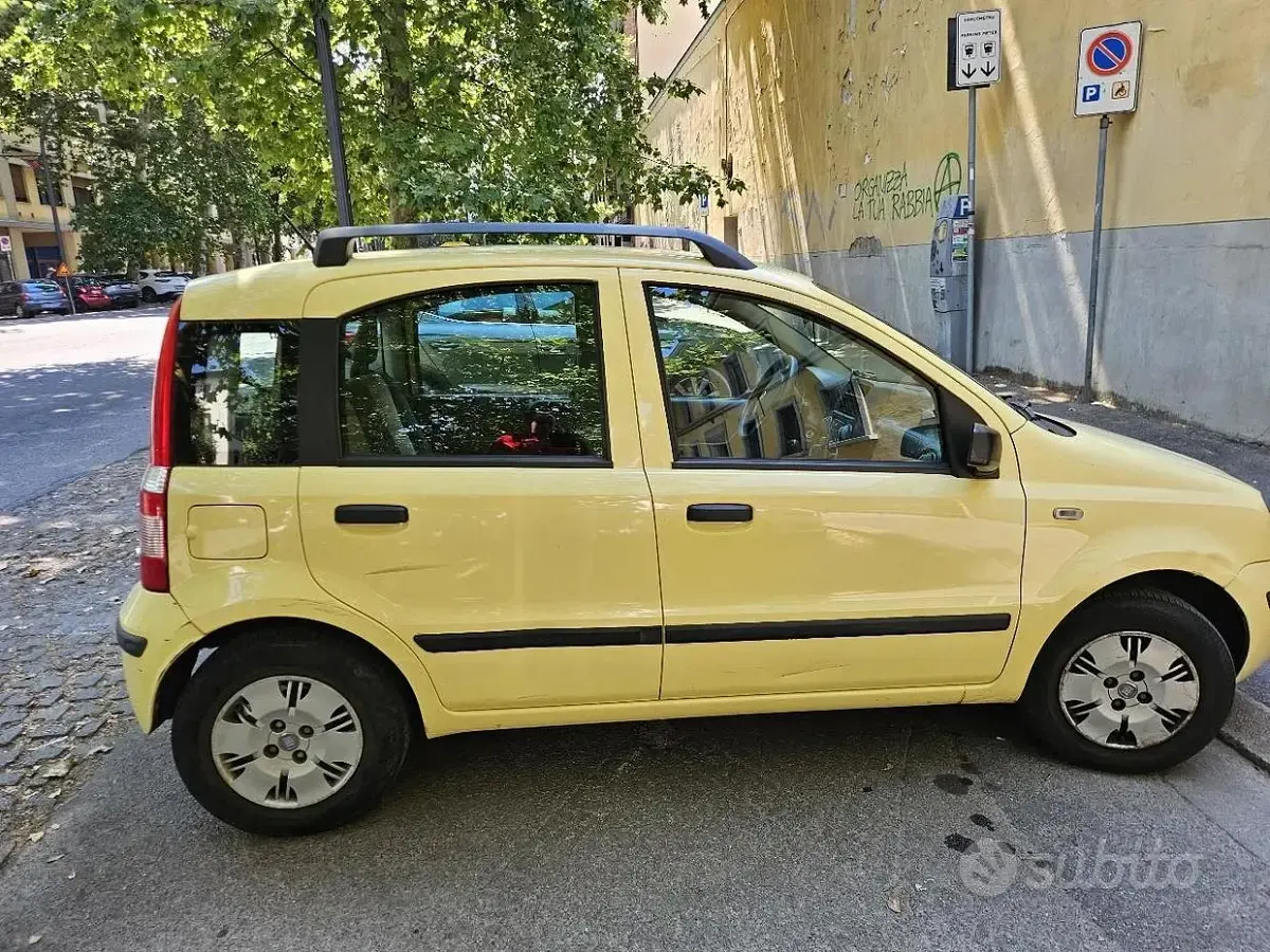 Usata Fiat Panda 60 CV (44 kW) 2008 Giallo Utilitaria