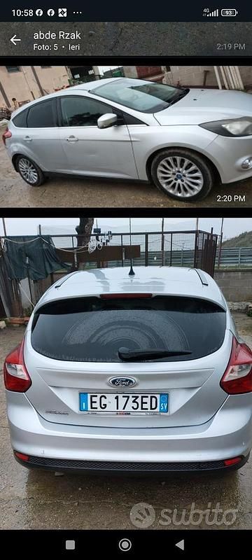 Usata Ford Focus 100 CV (73 kW) 2010 Grigio Berlina