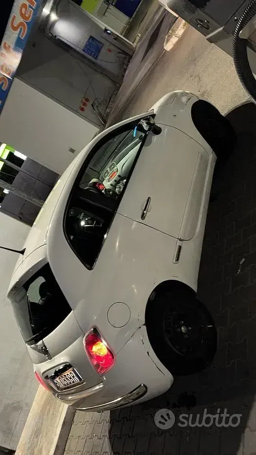 Usata Fiat 500 69 CV (50 kW) 2012 Bianco Berlina