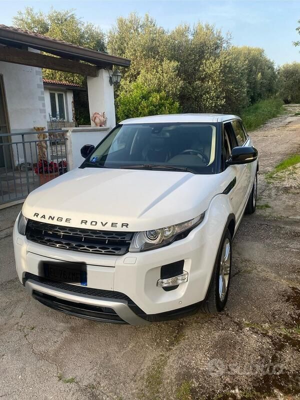Usata Land Rover Range Rover evoque 190 CV (139 kW) 2012 Bianco SUV