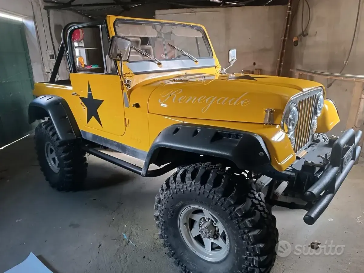 Usata Jeep CJ 1980 Giallo SUV
