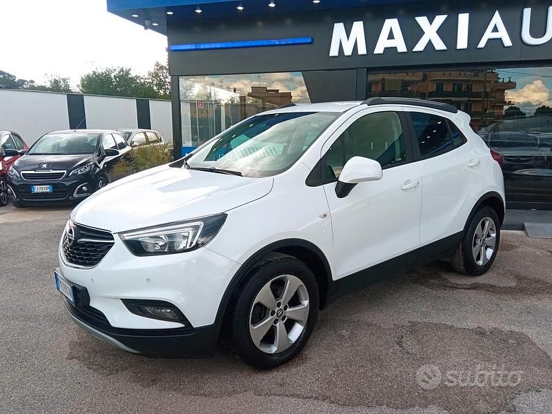 Bianco Usata 2018 Opel Mokka X SUV | 12.300 € (Buon prezzo) - Immagine 1/4