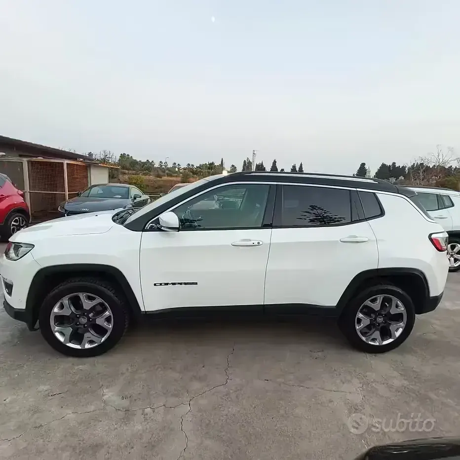 Usata Jeep Compass 140 CV (102 kW) 2018 Bianco SUV