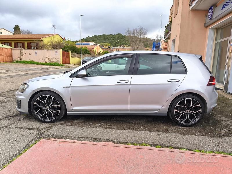 Usata VW Golf VII GTD 184 CV (135 kW) 2014 Grigio Berlina