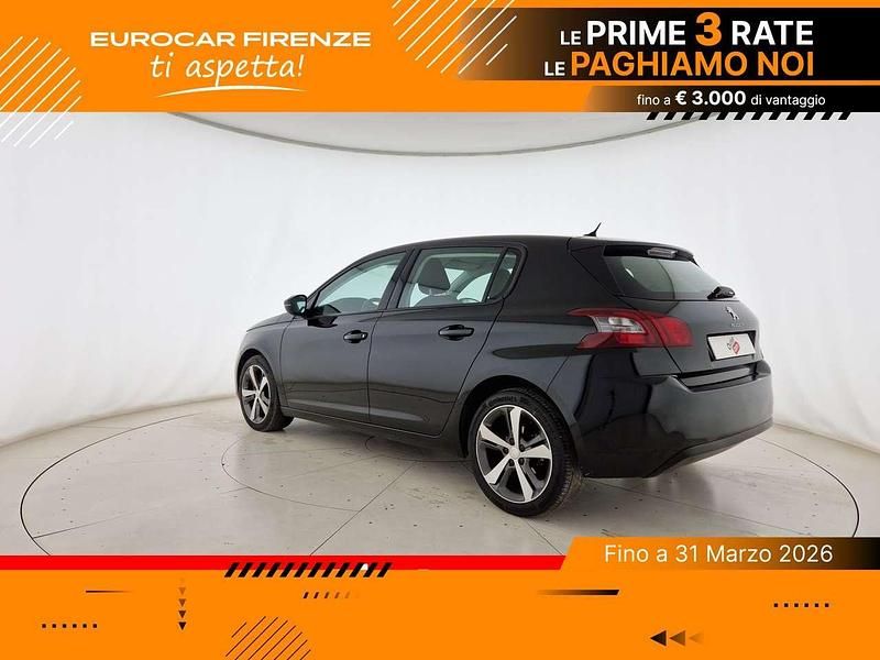 Usata Peugeot 308 Active 131 CV (96 kW) 2020 Nero Berlina