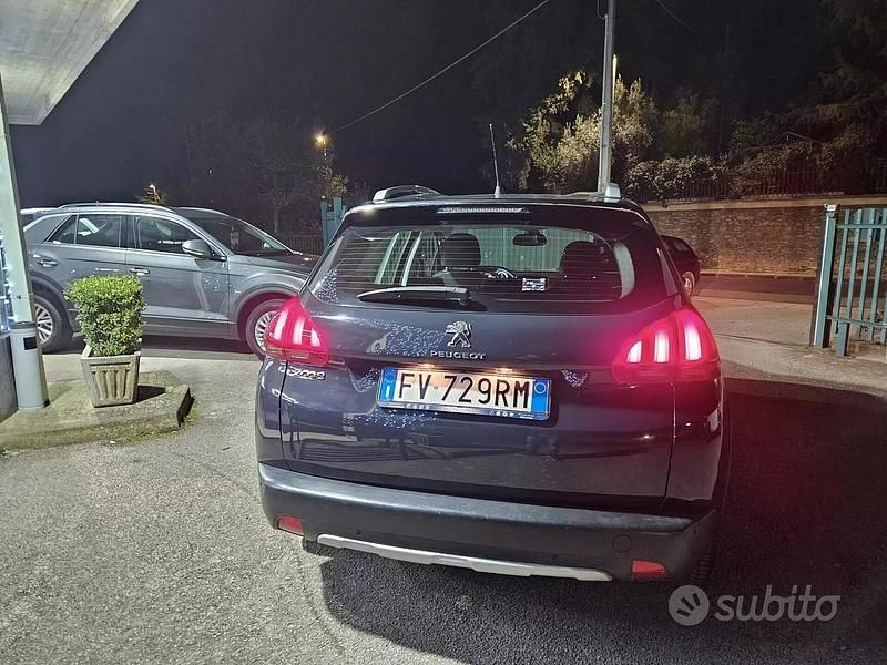 Usata Peugeot 2008 Allure 101 CV (74 kW) 2019 Blu SUV