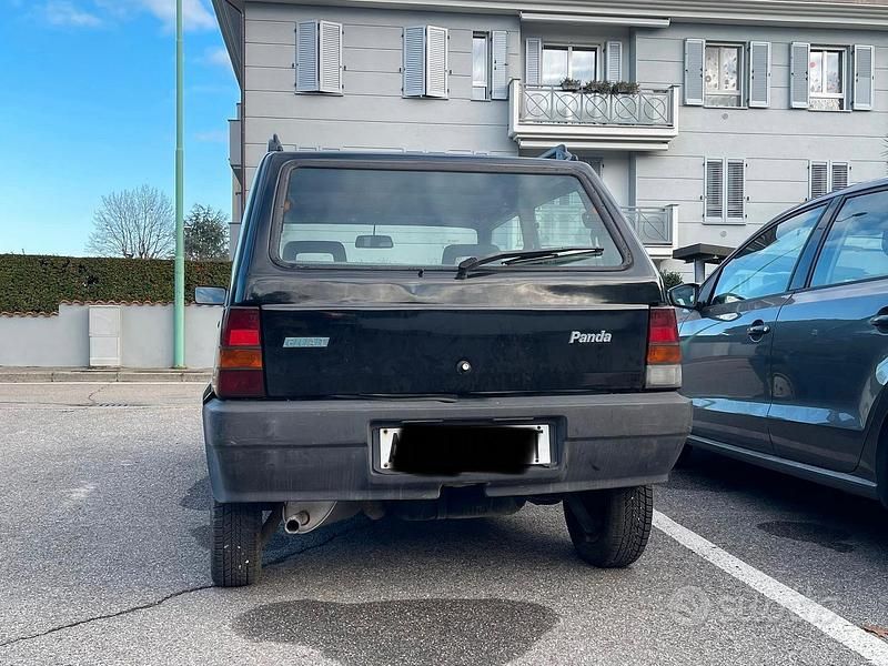 Usata Fiat Panda 1998 Nero Berlina