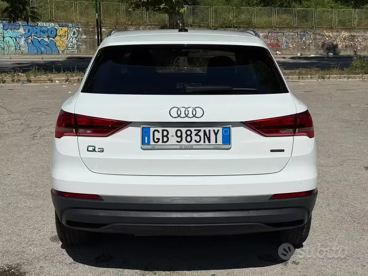 Usata Audi Q3 Ambiente 190 CV (139 kW) 2020 Bianco SUV