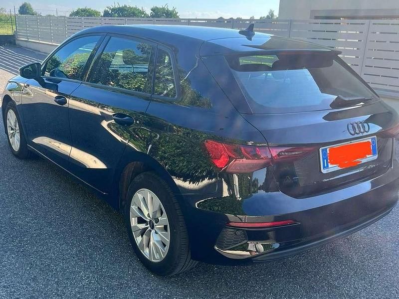 Usata Audi A3 Ambiente 150 CV (110 kW) 2021 Nero Berlina