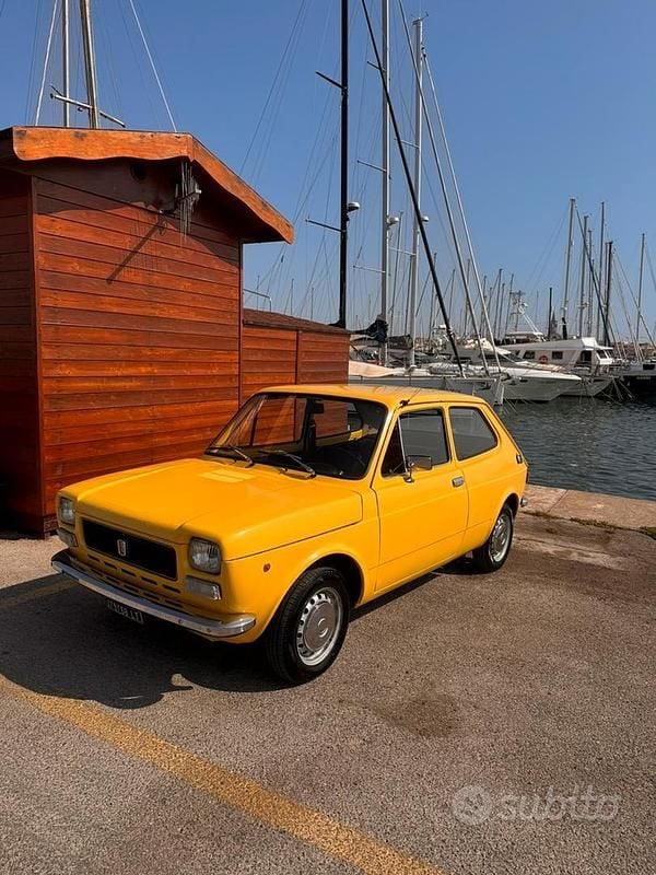 Usata Fiat 127 1970 Giallo Berlina