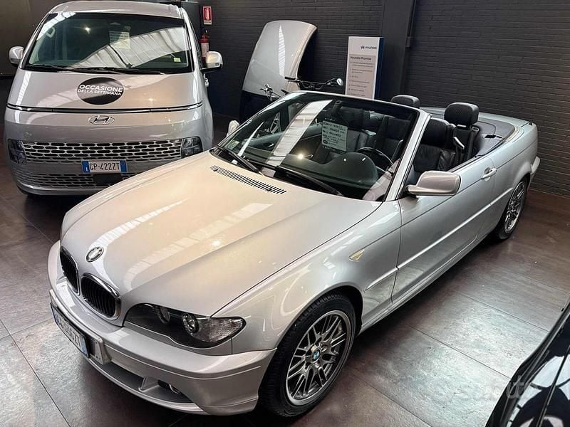 Usata BMW 318 Cabriolet 143 CV (105 kW) 2003 Grigio Cabrio