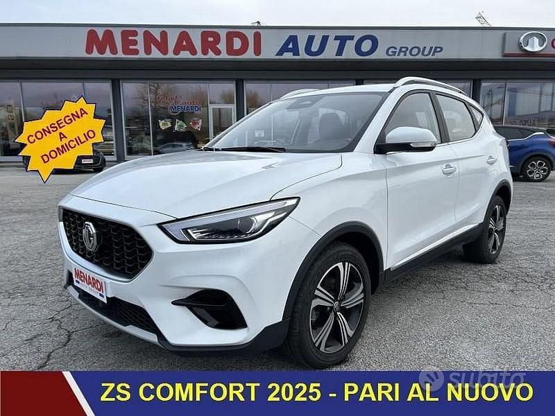 Usata MG ZS Comfort 116 CV (85 kW) 2025 Bianco SUV