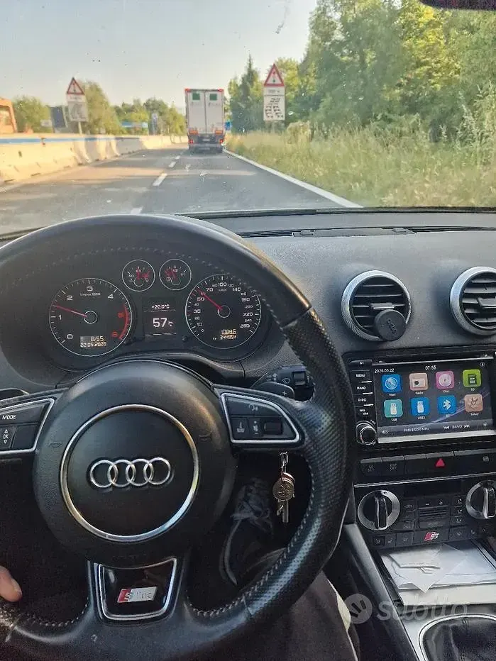 Usata Audi A3 S-Line 140 CV (102 kW) 2010 Bianco Utilitaria