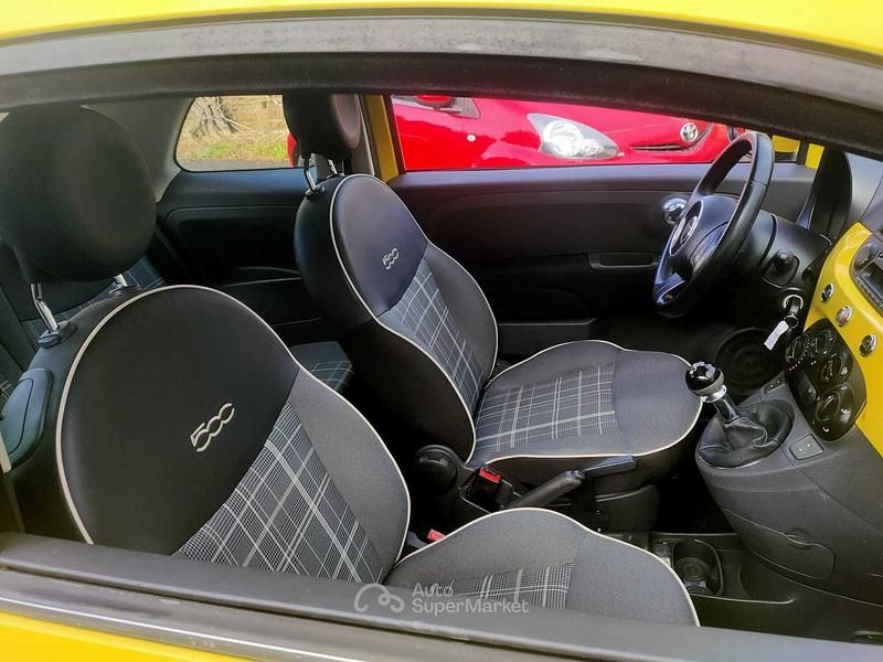 Usata Fiat 500 Lounge 69 CV (50 kW) 2008 Giallo Berlina