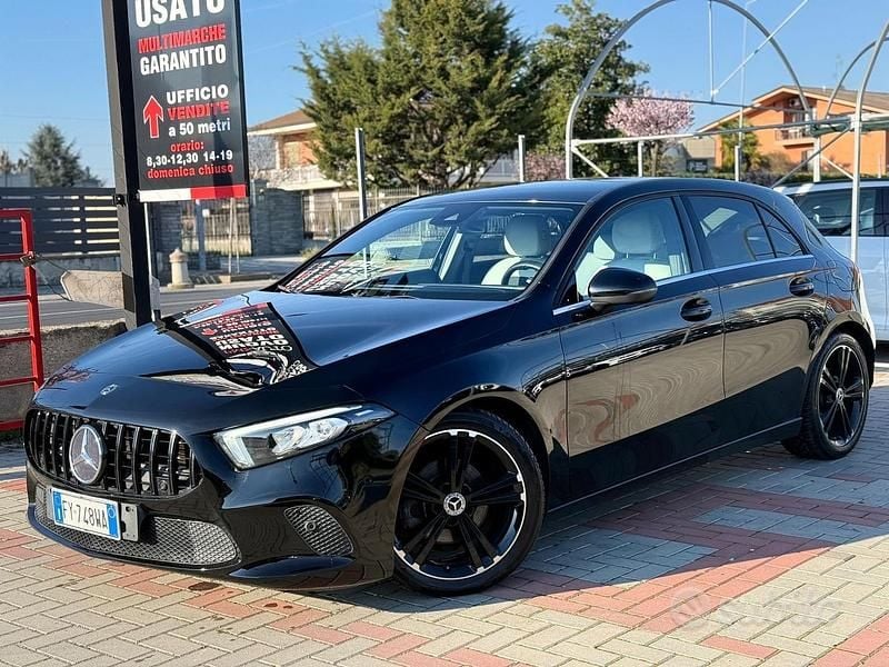 Usata Mercedes A180 Executive 116 CV (85 kW) 2020 Nero Berlina