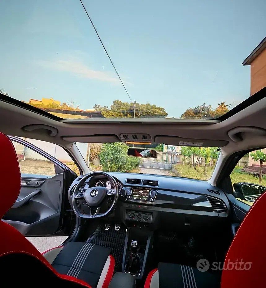 Usata Skoda Fabia 90 CV (66 kW) 2017 Nero Berlina