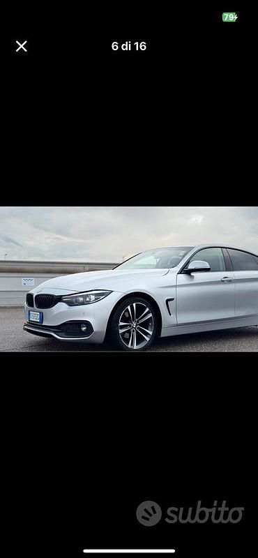 Usata BMW 418 Efficient Dynamics 2019 Grigio Coupé