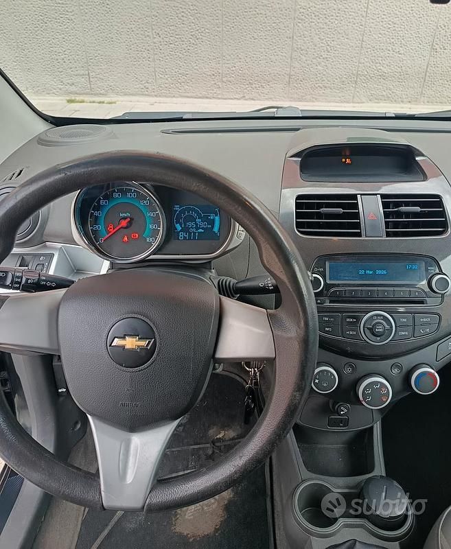 Usata Chevrolet Spark 68 CV (50 kW) 2013 Nero Utilitaria