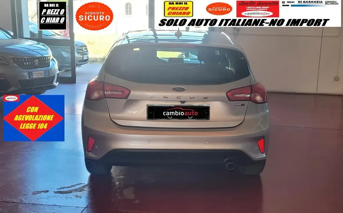 Usata Ford Focus Business Edition 125 CV (91 kW) 2021 Grigio Berlina