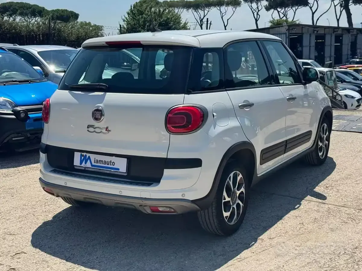Usata Fiat 500L Cross 95 CV (69 kW) 2021 Bianco Monovolume