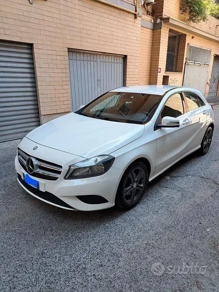 Usata Mercedes A200 136 CV (100 kW) 2013 Bianco Berlina