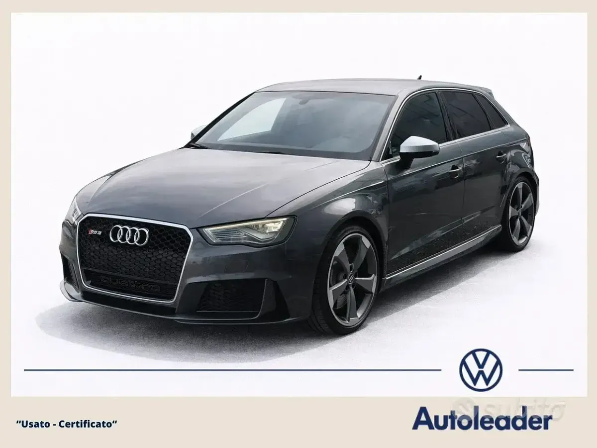 Usata Audi RS3 Sport 367 CV (269 kW) 2015 Berlina