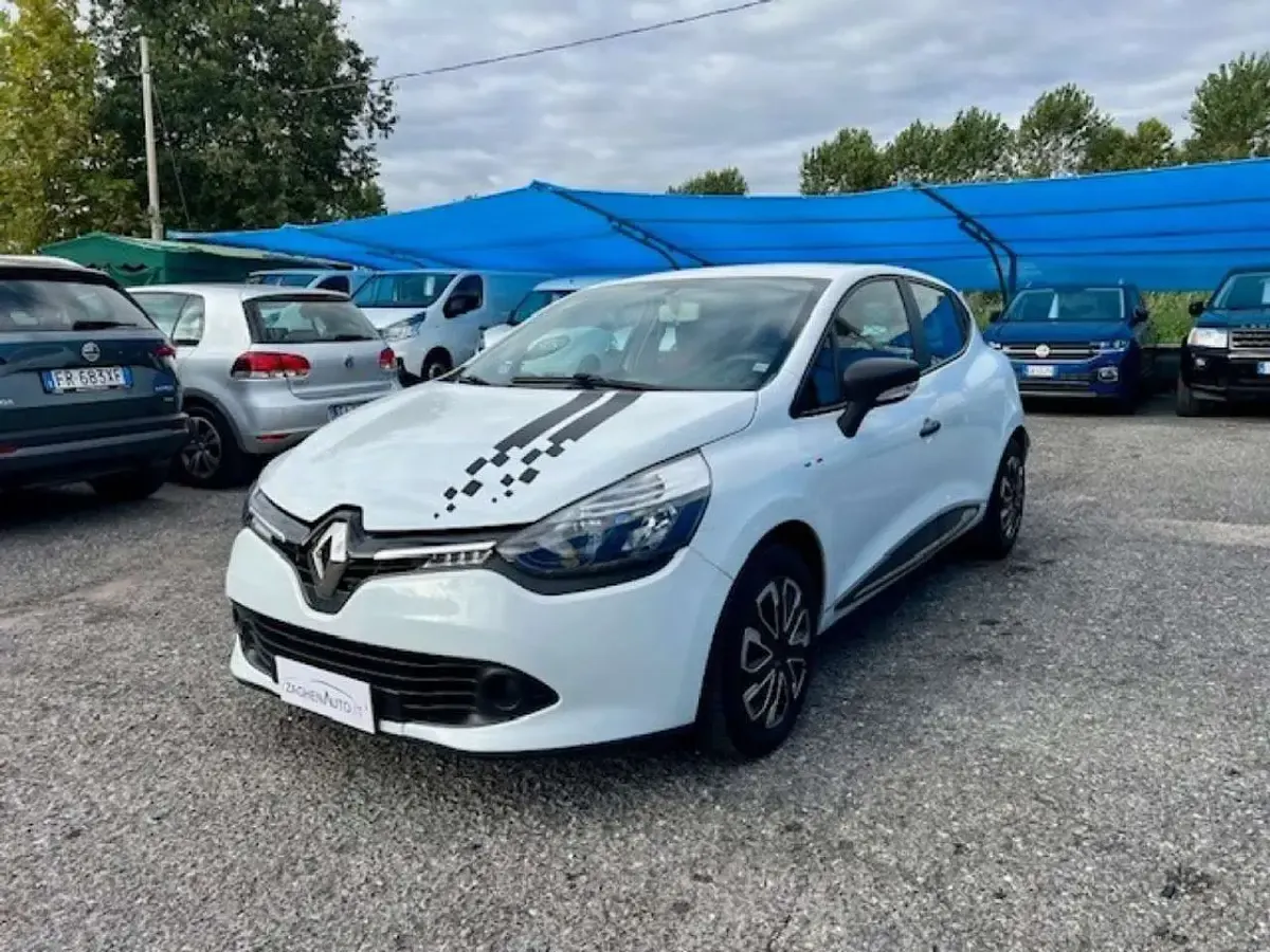 Usata Renault Clio IV 73 CV (53 kW) 2016 Bianco Furgone