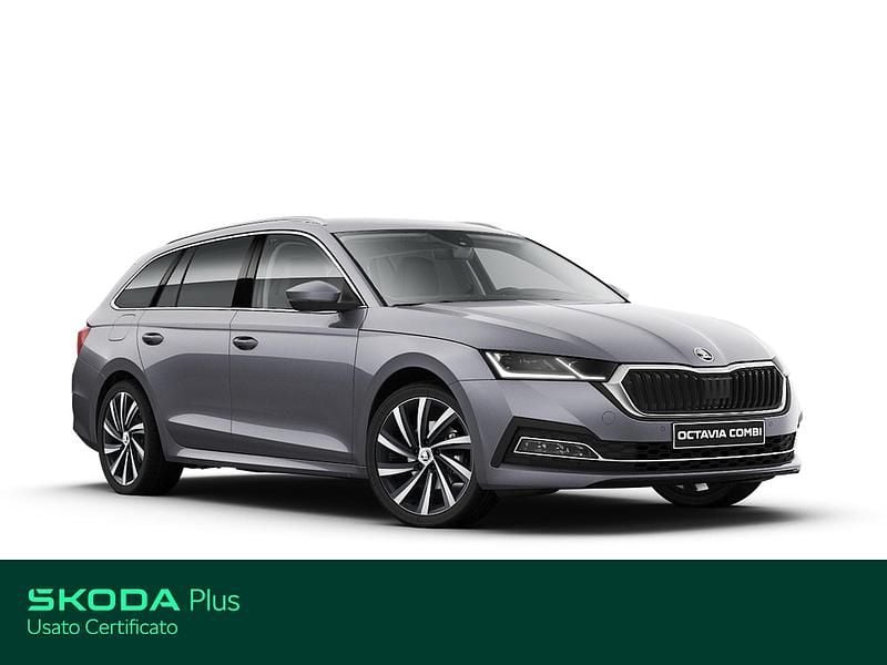 Usata Skoda Octavia G-TEC Style 131 CV (96 kW) 2023 Grigio graphite metallizzato Station wagon