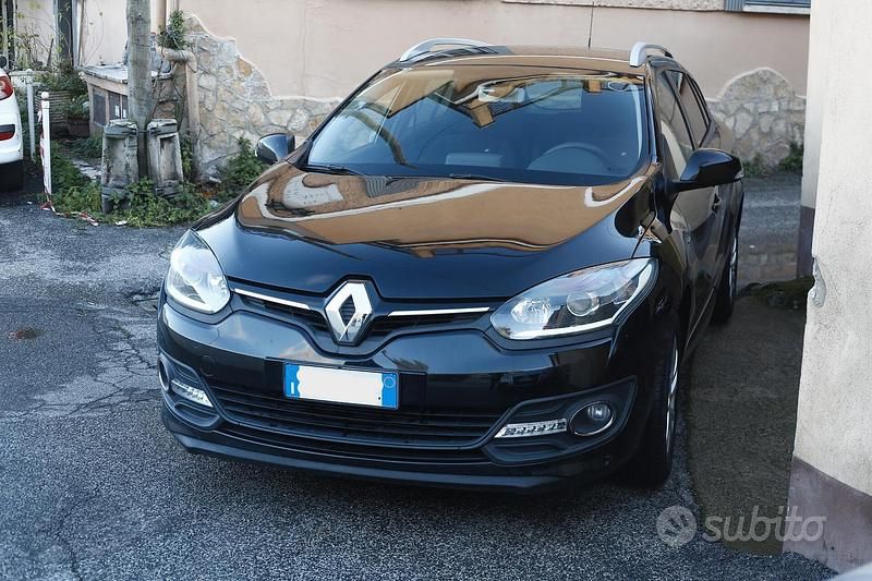 Usata Renault Mégane 110 CV (80 kW) 2015 Nero Berlina