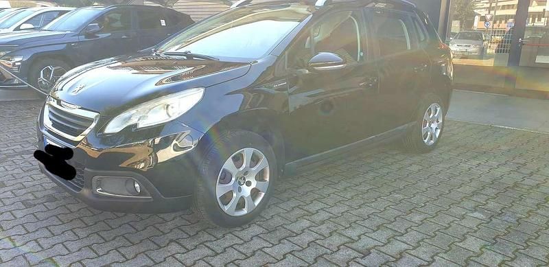 Usata Peugeot 2008 Active 68 CV (50 kW) 2013 Nero SUV