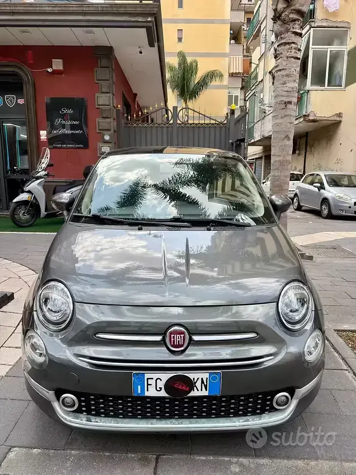 Usata Fiat 500 Lounge 69 CV (50 kW) 2016 Grigio Berlina
