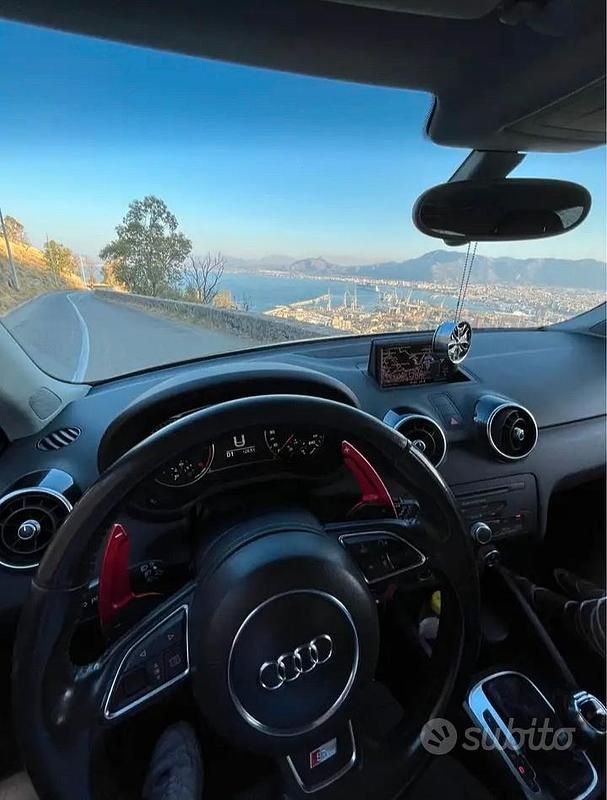 Usata Audi A1 S-Line 90 CV (66 kW) 2013 Nero Utilitaria