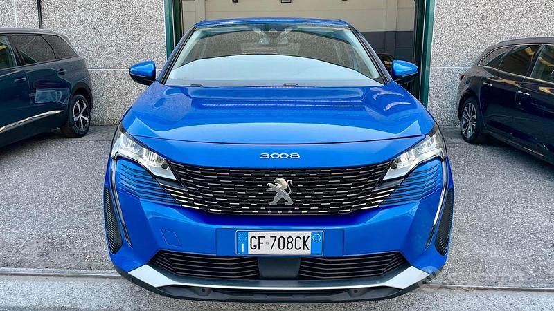 Usata Peugeot 3008 Business-Line 131 CV (96 kW) 2021 Blu SUV