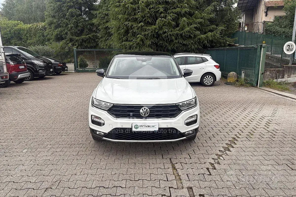 Usata VW T-Roc Style 116 CV (85 kW) 2019 Bianco SUV