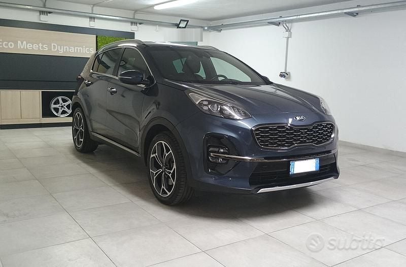 Usata Kia Sportage GT-Line 136 CV (100 kW) 2020 Blu SUV