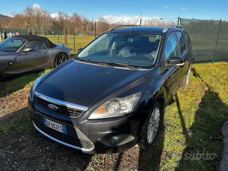 Usata Ford Focus Style 90 CV (66 kW) 2009 Nero Station wagon