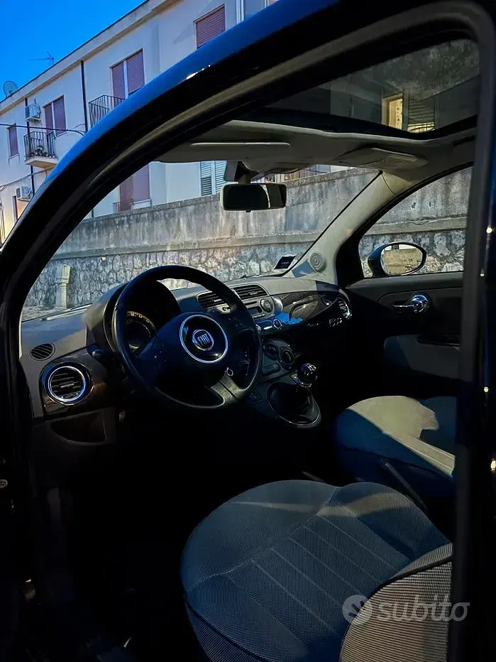 Usata Fiat 500 69 CV (50 kW) 2014 Nero Berlina
