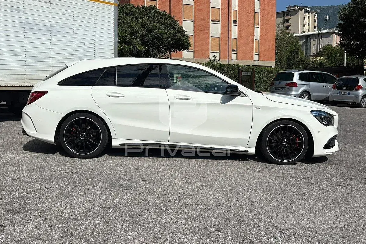 Usata Mercedes CLA220 Premium 177 CV (130 kW) 2016 Bianco Coupé