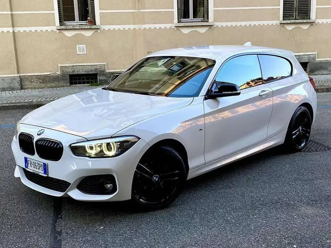 Usata BMW 116 M Sport 116 CV (85 kW) 2018 Bianco Utilitaria