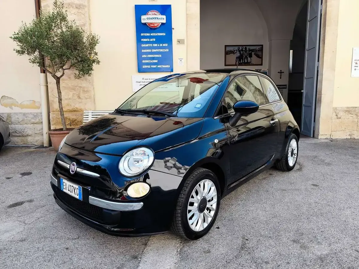 Usata Fiat 500 Pop Star 69 CV (50 kW) 2014 Nero Utilitaria