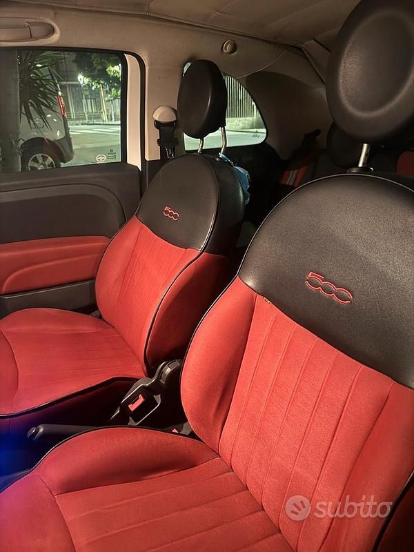 Usata Fiat 500 2009 Bianco Cabrio
