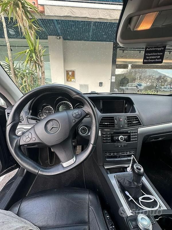 Usata Mercedes E250 Avantgarde 2010 Nero Coupé